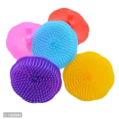 Generic Silicone Massager Shampoo Scalp Shower Body Washing Hair Massage Brush Comb 1pc