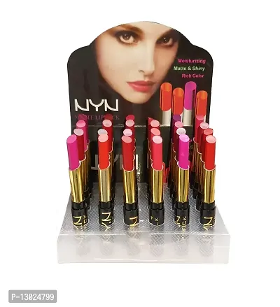 NYN Sensational Creamy Matte Lipstick Pack Of 24-thumb0