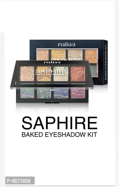 Lenon Beauty Saphire Baked Eyeshadow Kit 8 Color