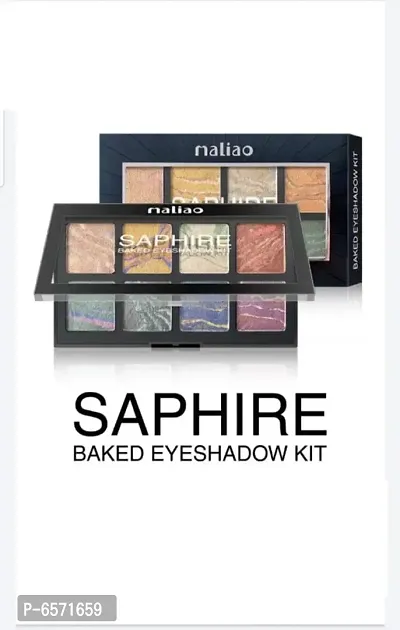 Lenon Beauty Saphire Baked Eyeshadow Kit 8 Color-thumb0