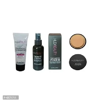 Lenon Beauty Makeup Primer, Makeup Fixer and Makeup Compact Powder Pack of 3-thumb0