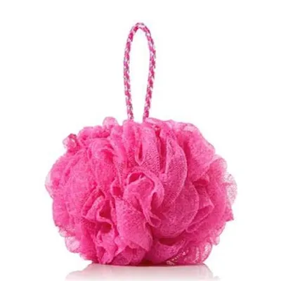 Lenon Lux Bath Sponge Loofah - Soft and Fluffy With Multiple Layers of Fibrous Matrix For A Fun Shower Time Loofas for Men and Women Bathing Scrubber, Multicolor Pack of 1