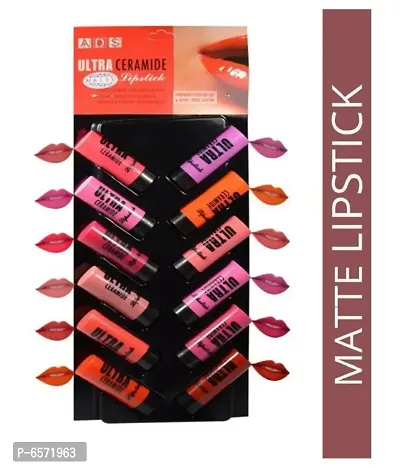 ADS Ultra Ceramide Lipstick Multicolor Pack of 12-thumb0