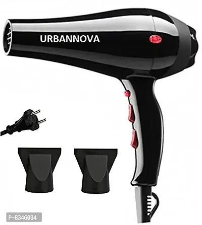 Professional Stylish Hair Dryers For Women And Men Hot And Cold Dryer 2000 Watts Black