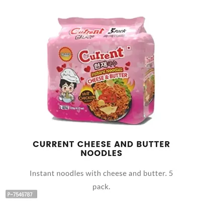 Current Cheese And Butter Noodles 100 GM Pack Of Five