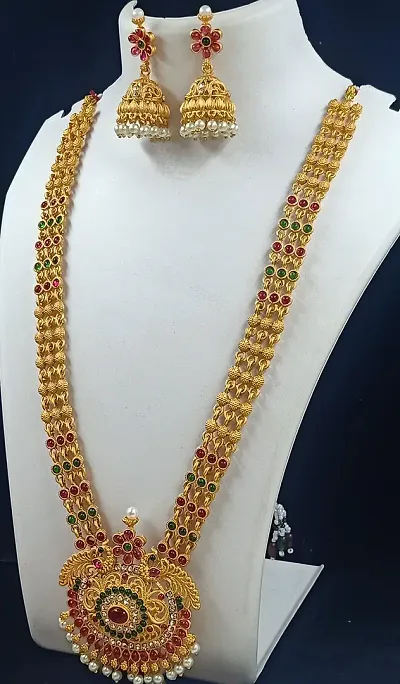 Gold Plated Alloy Necklace Set Combo