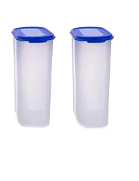 Airtight Plastic Unbreakable Containers 2500ml oval Pack of 6-thumb3