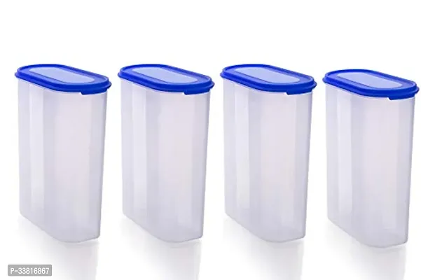 Airtight Plastic Unbreakable Containers 2500ml oval Pack of 6-thumb3