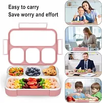 Lunch Box Sealed Leakage Proof 4 compartment pet Lunch box-thumb3