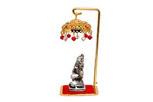 Ganesha Ji Idol For Car Dashboard Office And Study Table-thumb1