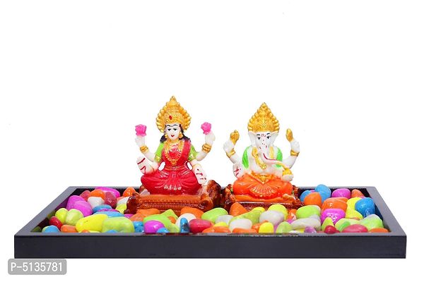 Laxmi Ganesha idols For Car Dashboard Office And Study Table
