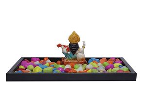 Laxmi Mata Idol For Car Dashboard Office And Study Table-thumb1