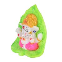 Ganesh Ji With Stand Idols For Car Dashboard Office And Study Table-thumb1