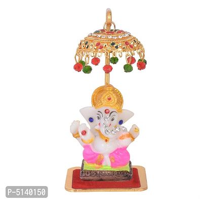 Ganesh Ji With Stand Idols For Car Dashboard Office And Study Table