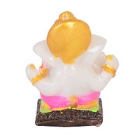 Ganesh Ji With Stand Idols For Car Dashboard Office And Study Table-thumb2