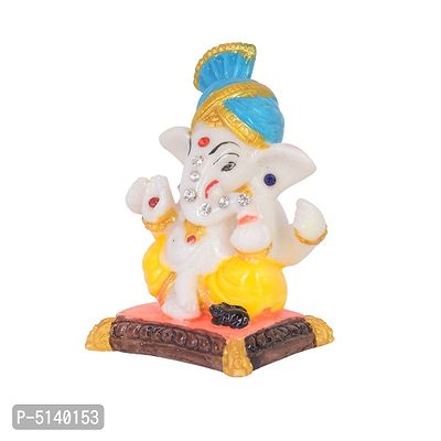 Ganesh Ji With Stand Idols For Car Dashboard Office And Study Table