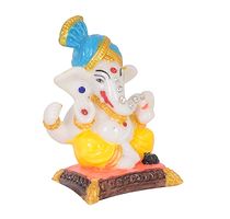 Ganesh Ji With Stand Idols For Car Dashboard Office And Study Table-thumb2