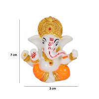 Car Dashboard Idols Ganesh Ji / Office /Study Table / Small Temple Idols-thumb3