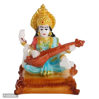 Car Dashboard Idols Saraswati / Office /Study Table / Small Temple Idols