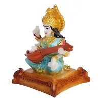 Car Dashboard Idols Saraswati / Office /Study Table / Small Temple Idols-thumb2