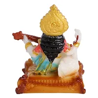 Car Dashboard Idols Saraswati / Office /Study Table / Small Temple Idols-thumb3