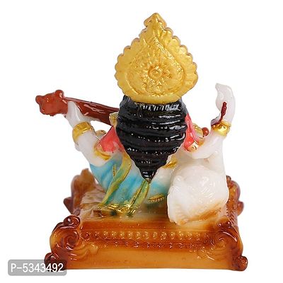 Car Dashboard Idols Saraswati / Office /Study Table / Small Temple Idols-thumb4