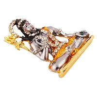 Lord Shiva Statue Figurine Blessing Sitting Pose. .Used For Home/Offices  Car/Study Table And Small Temple-thumb3