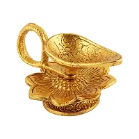 Oil Diya - Hand Craved Diya For Puja Diwali Home Temple Articles Decoration Giftsnbsp;-thumb2