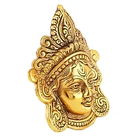 Durga Maa Face Sculpture Showpiece Wall Hanging Idol Statuenbsp;-thumb2