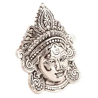 Home Deacute;cor ndash; Metal Maa Durga Face Wall Hanging Vastu ndash; Metal Wall Deacute;cor In Durga Mata Face-thumb2