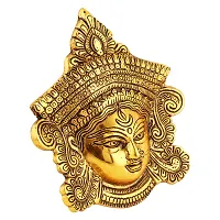 Durga Maa Face Sculpture Showpiece Wall Hanging Idol Statuenbsp;-thumb2