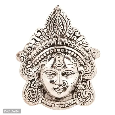 Home Deacute;cor ndash; Metal Maa Durga Face Wall Hanging Vastu ndash; Metal Wall Deacute;cor In Durga Mata Face-thumb0