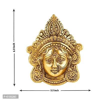 Durga Maa Face Sculpture Showpiece Wall Hanging Idol Statuenbsp;-thumb2