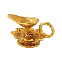 Oil Diya - Hand Craved Diya For Puja Diwali Home Temple Articles Decoration Giftsnbsp;-thumb3