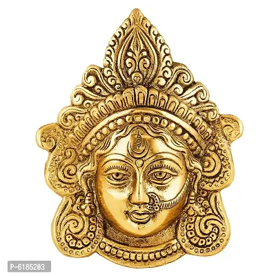 Durga Maa Face Sculpture Showpiece Wall Hanging Idol Statuenbsp;