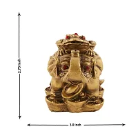 Elephant Idol Showpiece On Sculpture Idol Gifts Item For Positive Wave-thumb1