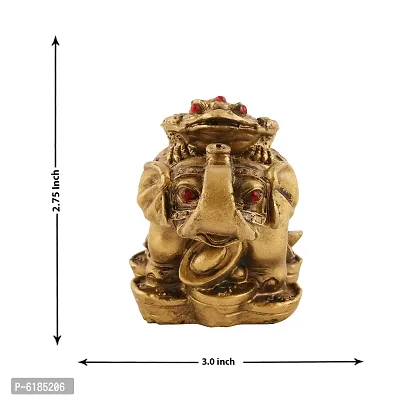 Elephant Idol Showpiece On Sculpture Idol Gifts Item For Positive Wave-thumb2