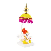 Trendys Lord Chatri Ganesha Pagri Showpiece-thumb1