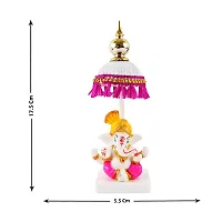 Trendys Lord Chatri Ganesh Pagri Showpiece-thumb3