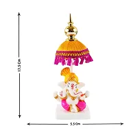 Trendys Lord Chatri Pagri Ganesh Showpiece-thumb3