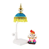 Trendys Lord Chatri Ganesh Pagri Stone Showpiece-thumb2