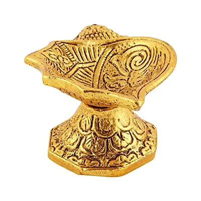 Oil Diya - Hand Craved Diya for Puja Diwali Home Temple Articles Decoration Gifts