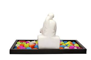 Sai Baba Idol For Car Dashboard Office And Study Table-thumb2