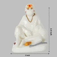 Sai Baba Idol For Car Dashboard Office And Study Table-thumb3