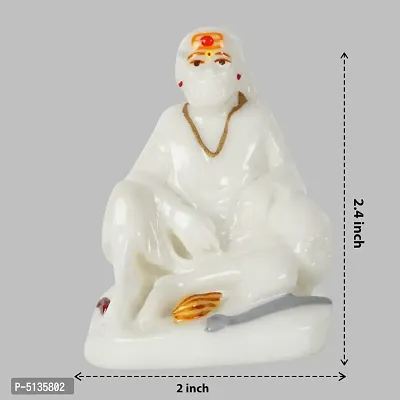 Sai Baba Idol For Car Dashboard Office And Study Table-thumb4