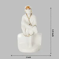 Sai Baba Idol For Car Dashboard Office And Study Table-thumb3