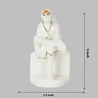 Sai Baba Idol For Car Dashboard Office And Study Table-thumb1