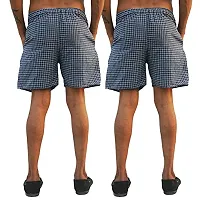 Gold Stitch Men's Cotton Stripes Boxer Pant Pack of 2.-thumb2