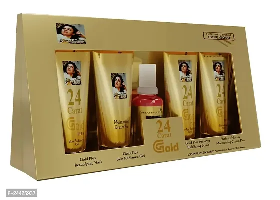 Shahnaz Hussain 24 Carat Golden Glow Gold Plus  new Facial Kit