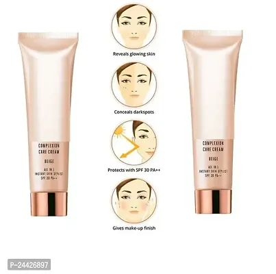 CC Cream Mini, 01 - Beige, Light Face Makeup with Natural Coverage pack of 2